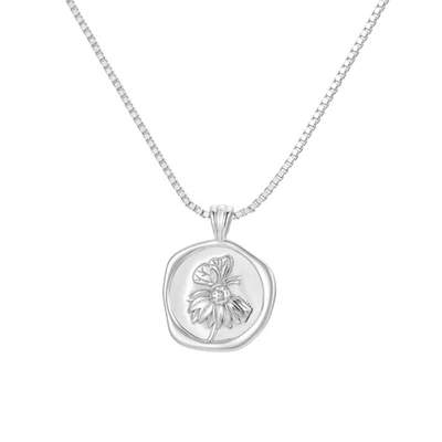 Amongst the Butterflies Necklace - Silver