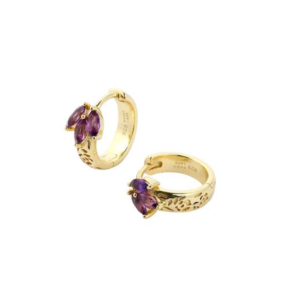 Fleur de Lune Huggies - Gold