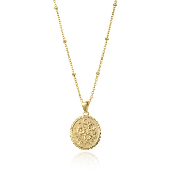 Prairie Moon Necklace - Gold