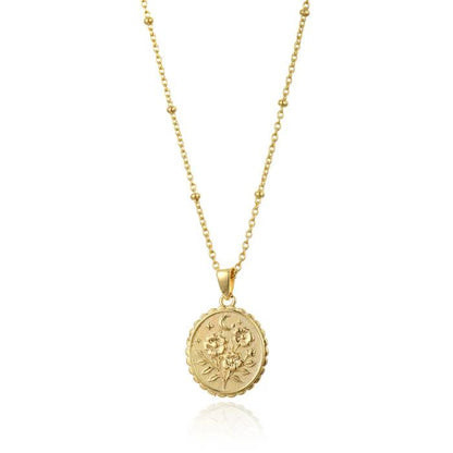 Prairie Moon Necklace - Gold