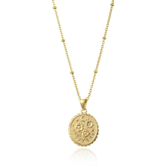 Prairie Moon Necklace - Gold
