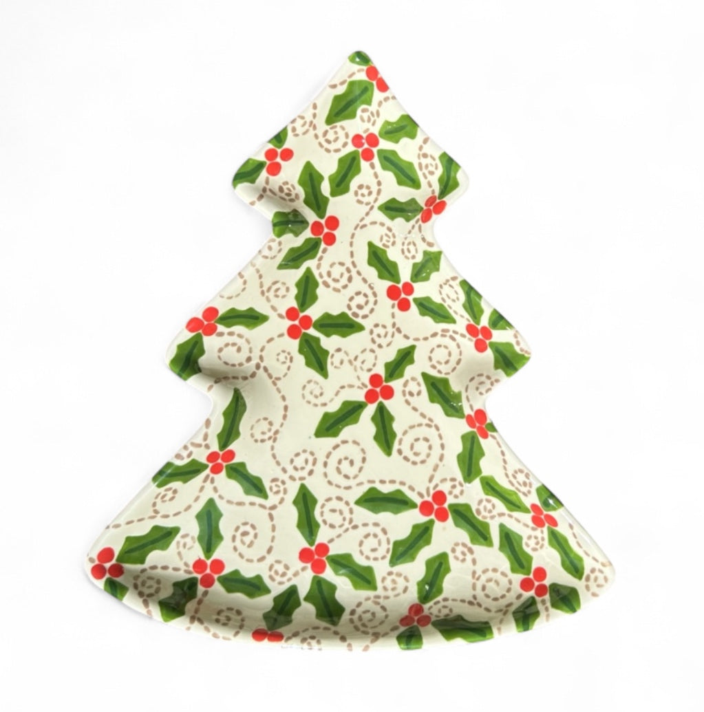 Christmas Tree Plate