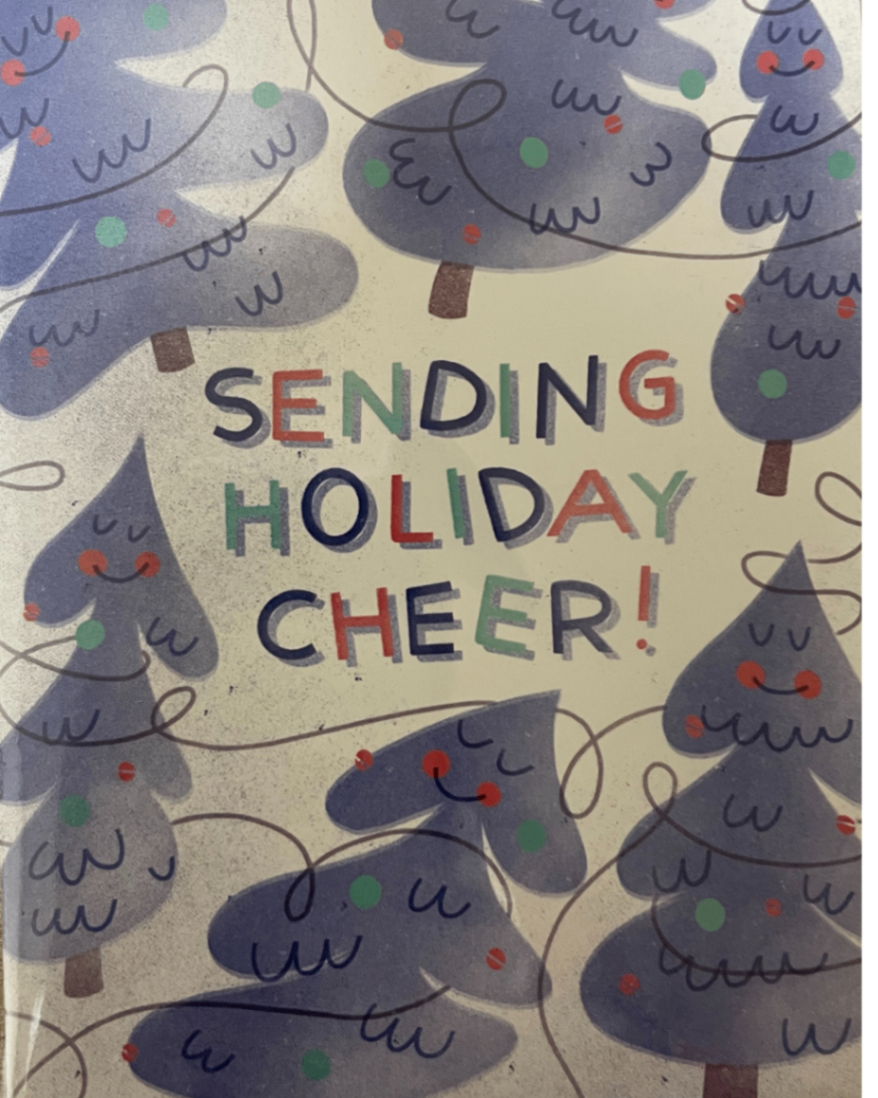 "Sending Holiday Cheer" Card