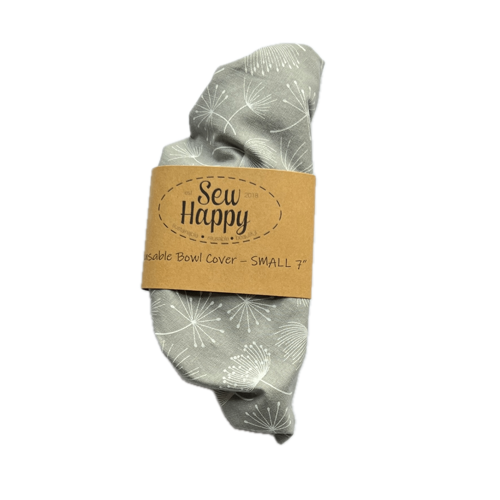 Small Reusable Bowl Cover - Dandelion Fluff