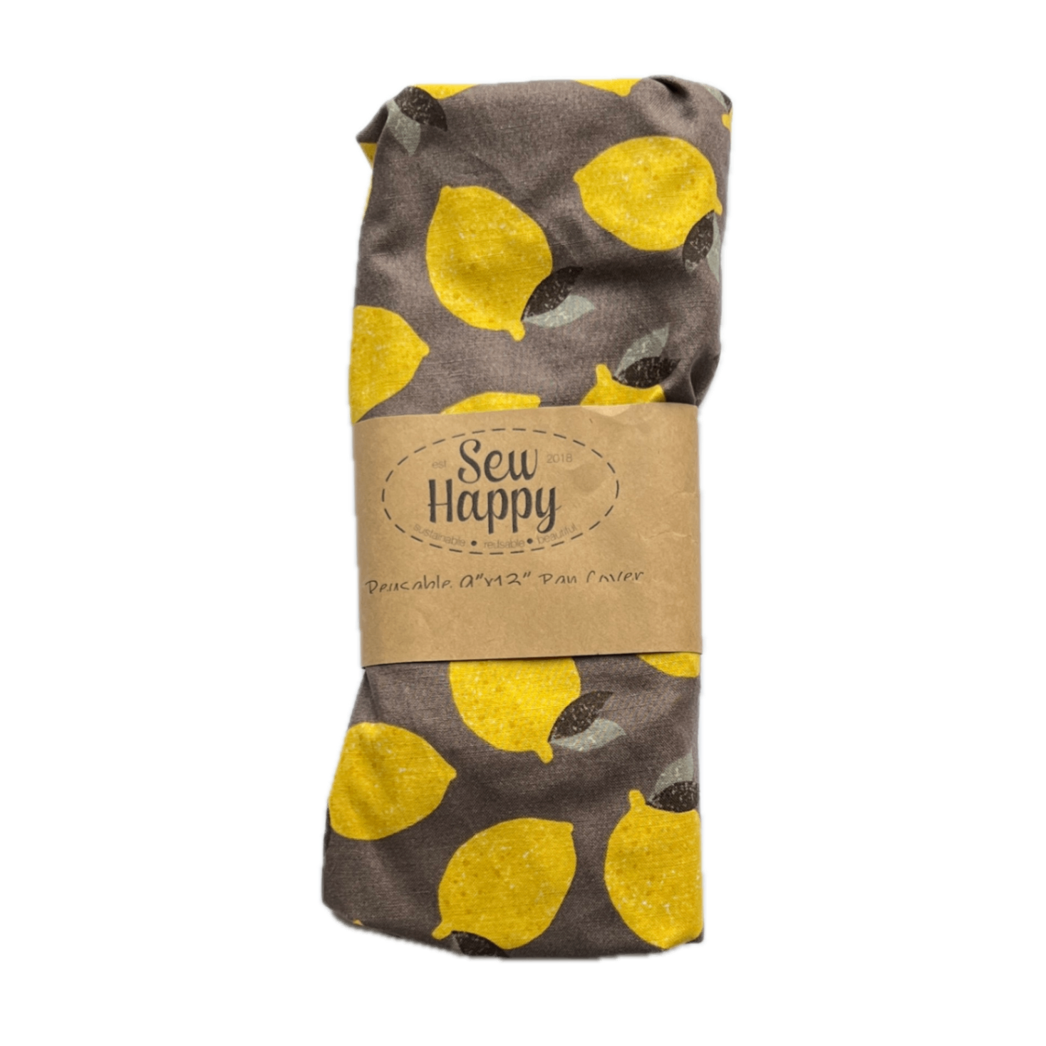 Reusable 9" x 13" Pan Cover - Lemons