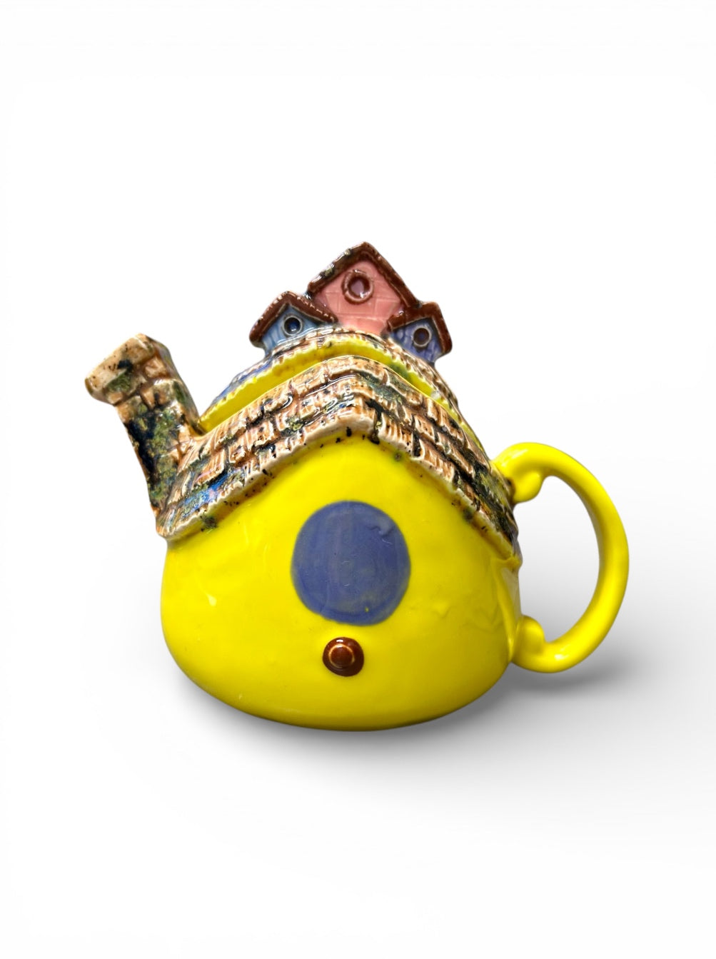 Three Piece Birdhouse Tea Pot