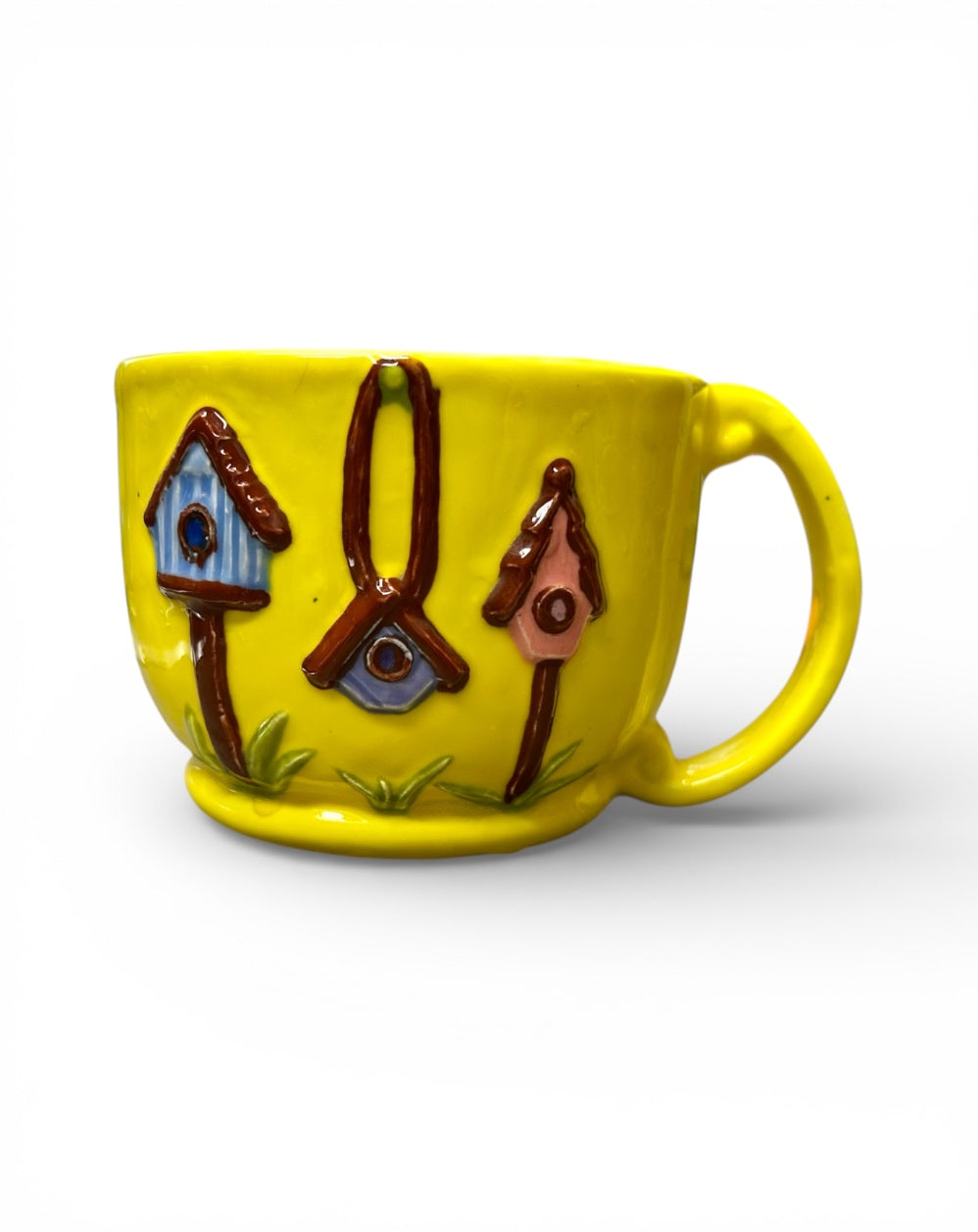 Three Piece Birdhouse Tea Pot