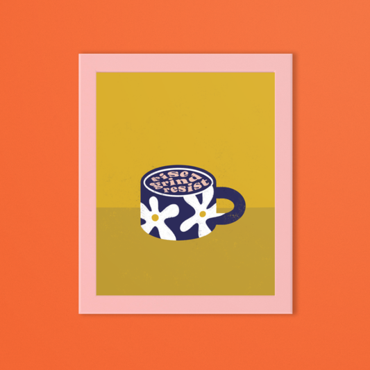 8x10 Print–Rise Grind Resist