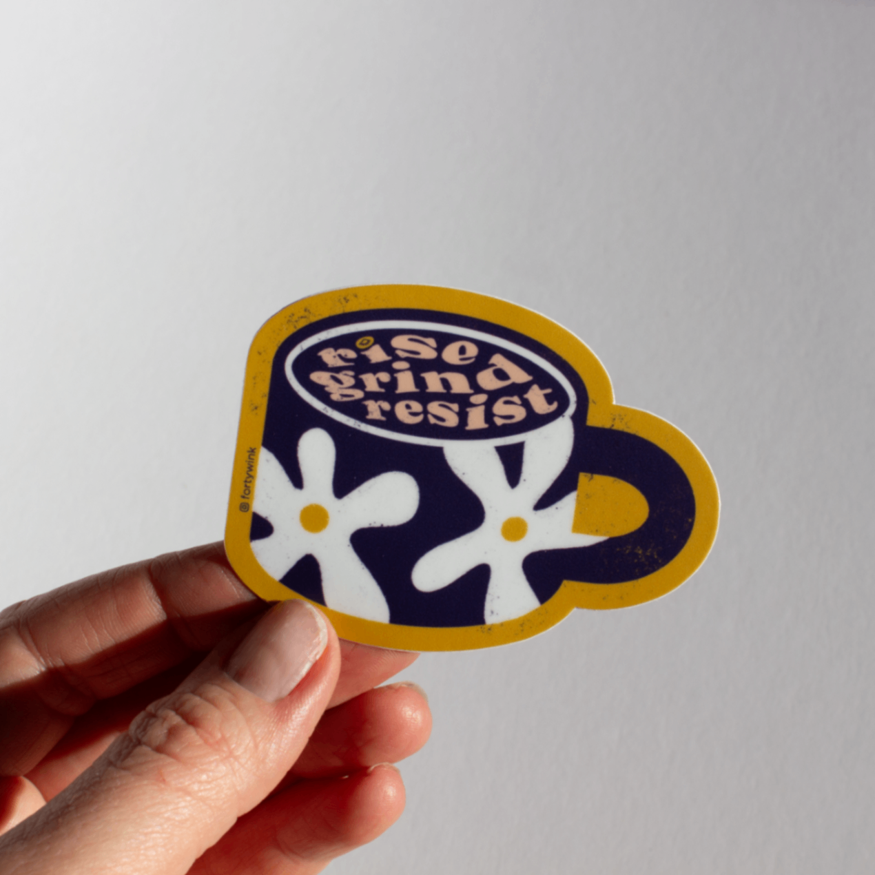 Sticker–Rise Grind Resist