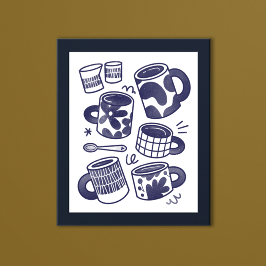 8x10 Print–Blank Mugs