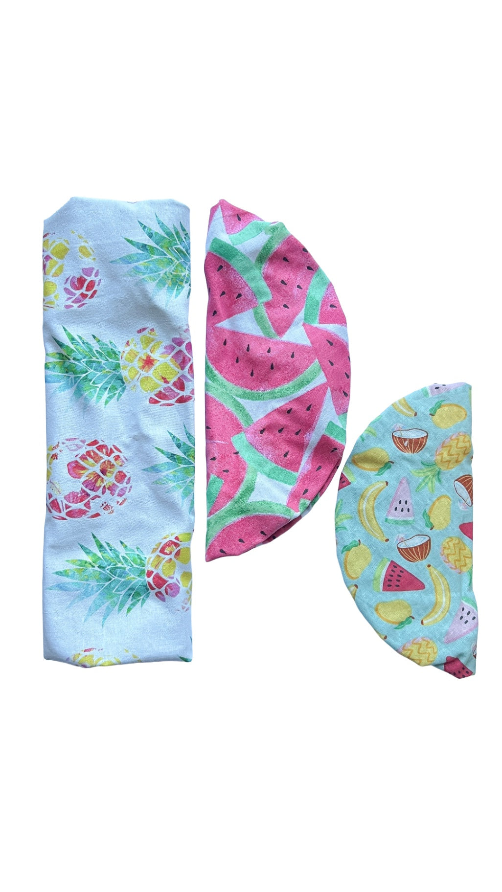 Set of 3 Bowl Covers - Fruits