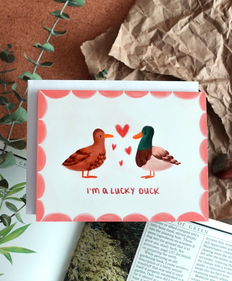 I'm a Lucky Duck Card