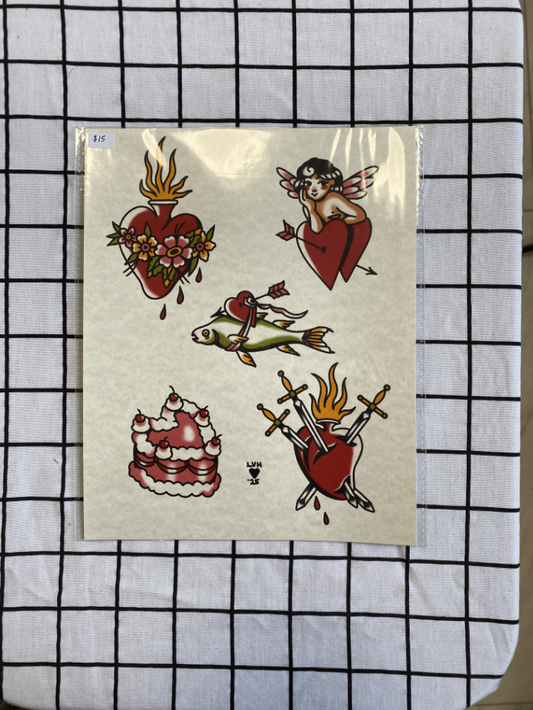 8x10 Valentine's Print