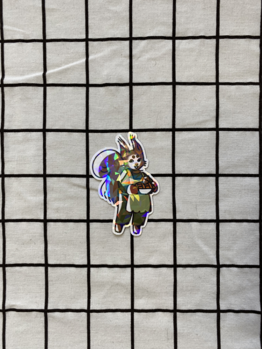 Squirrel Pie Sticker