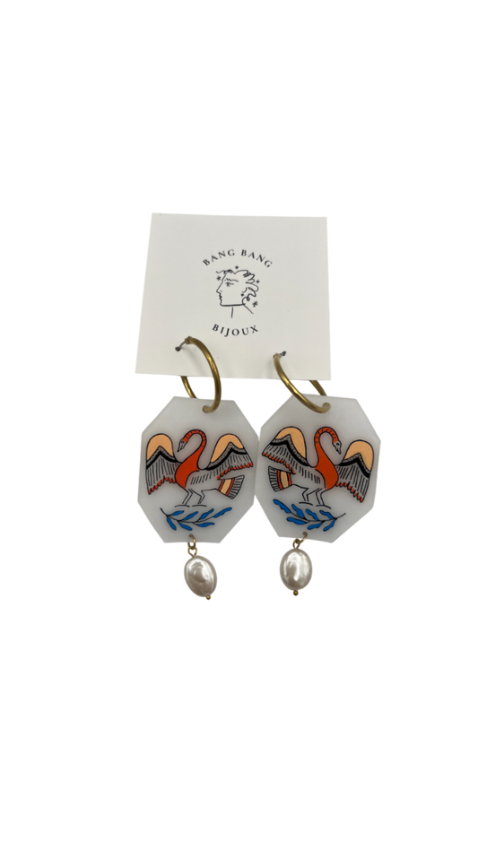 Goose Earrings