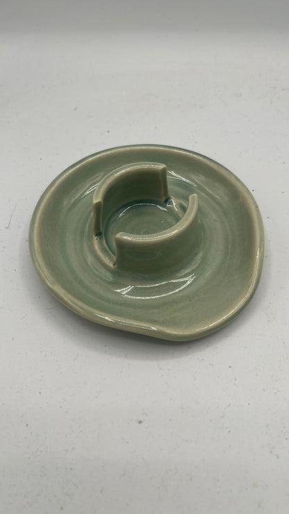 Ceramic Sponge Holder - Robins Egg Blue