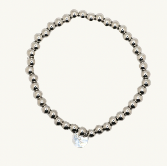 Oro Stacker Medium Silver 