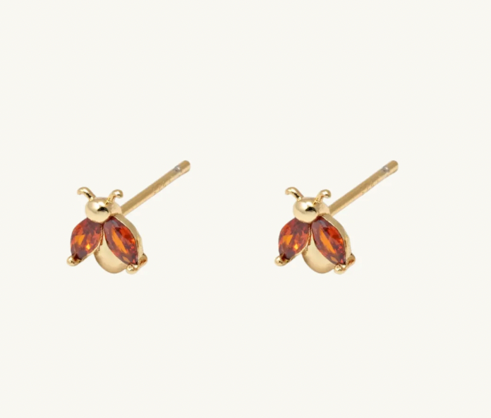 Ladybug Studs 