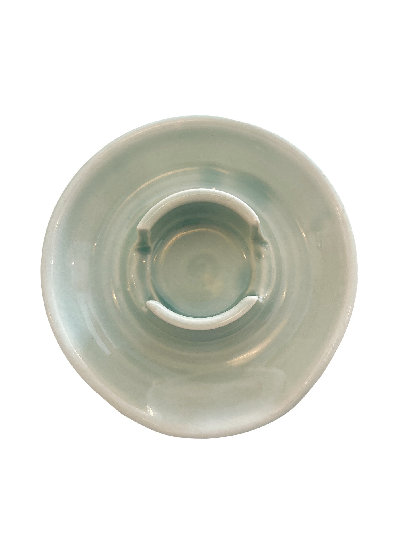 Ceramic Sponge Holder - Robins Egg Blue