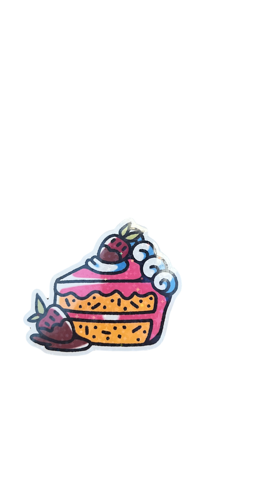 Cake Slice Sticker