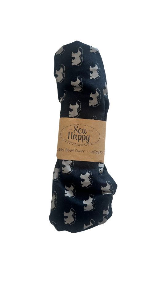 Large Reusable Bowl Cover - Bears