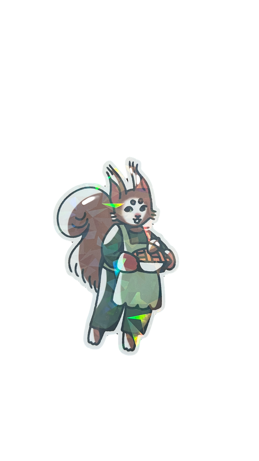 Squirrel Pie Sticker