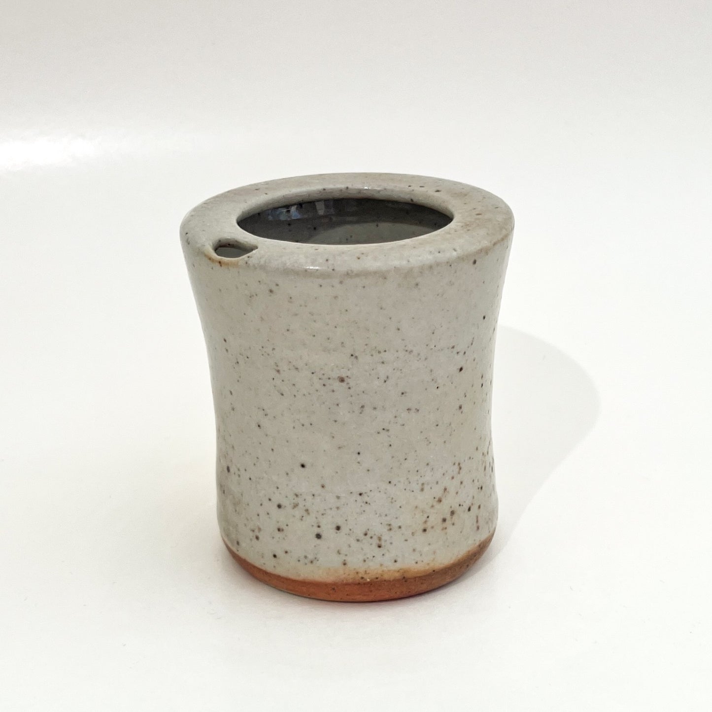 Ceramic Travel Mug - White Speckle 