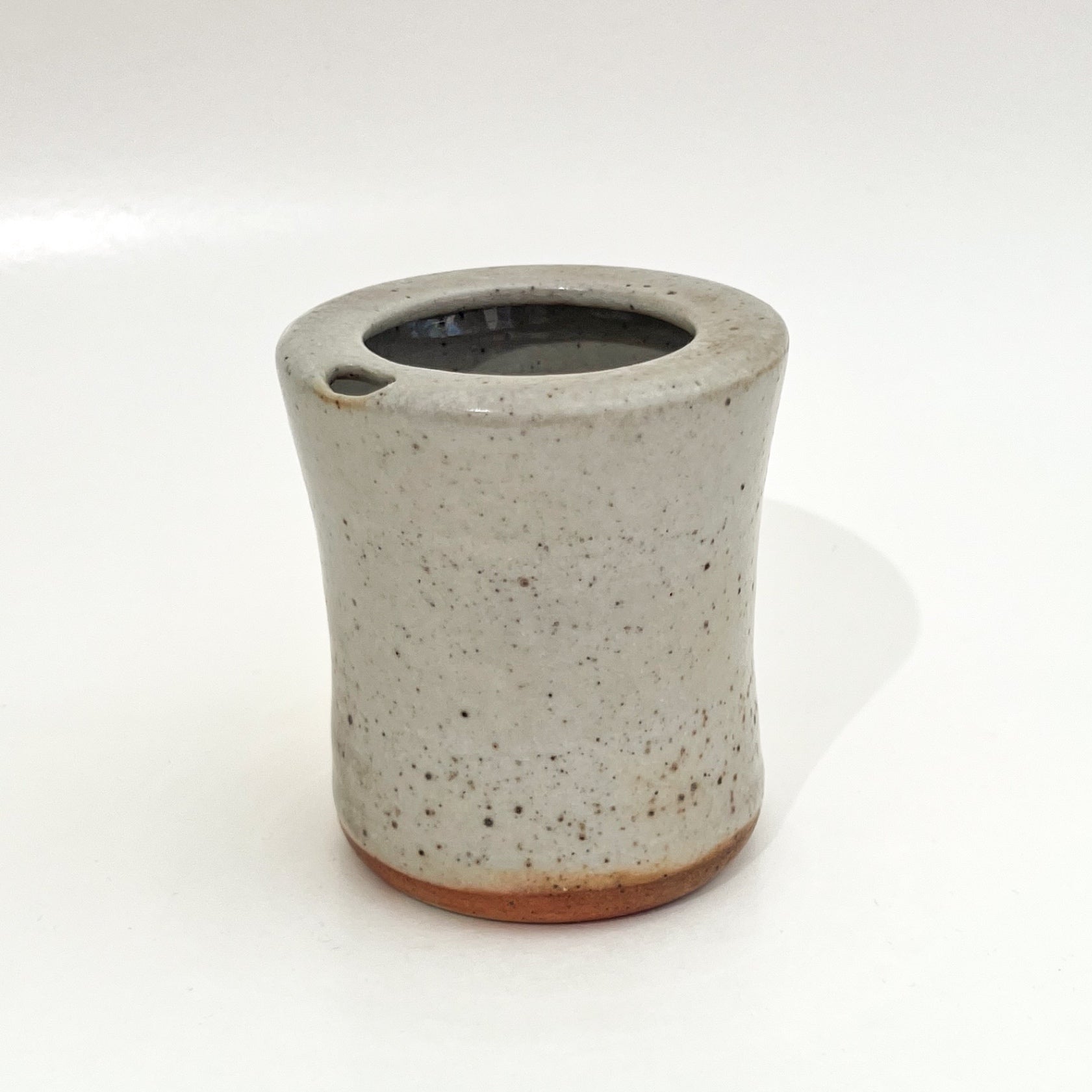 Ceramic Travel Mug - White Speckle 