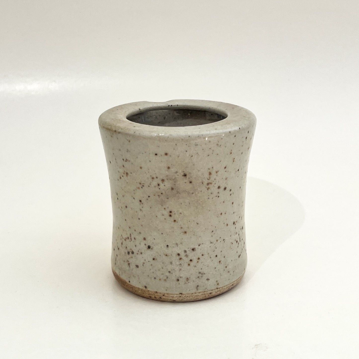 Ceramic Travel Mug - White Speckle 