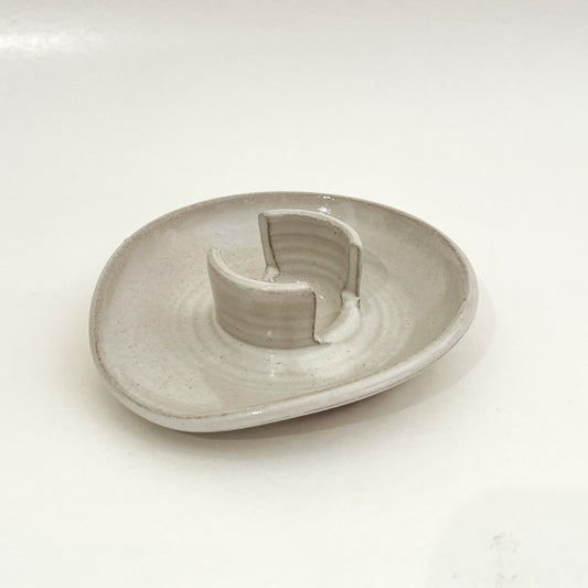 Ceramic Sponge Holder - White