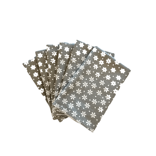 Rewind Towels - Grey Floral