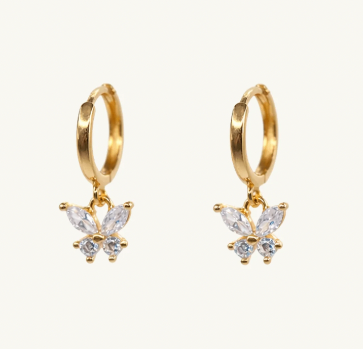 Mariposa Baby Huggies in Gold