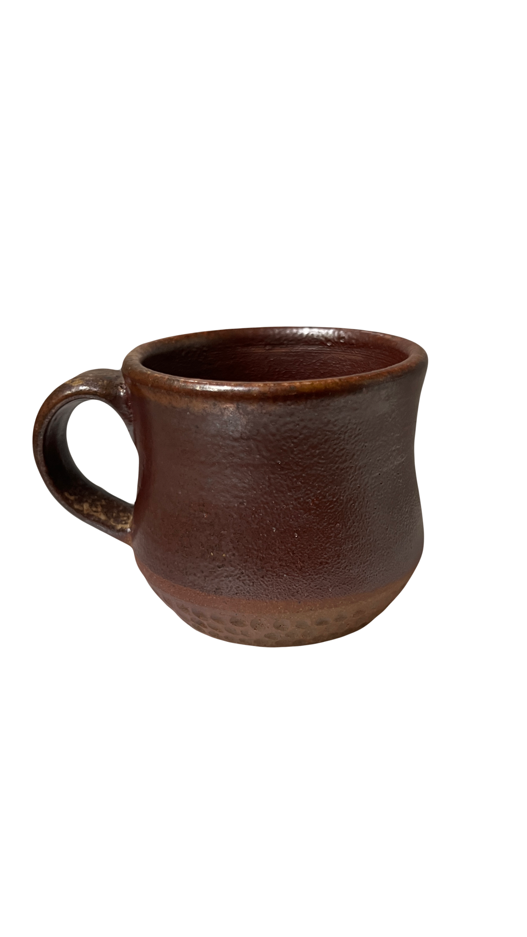 Wood Fired Ceramic Mug - Brown