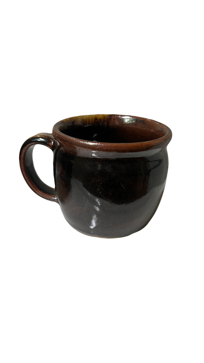 Ceramic Wood Fired Mug - Black #2