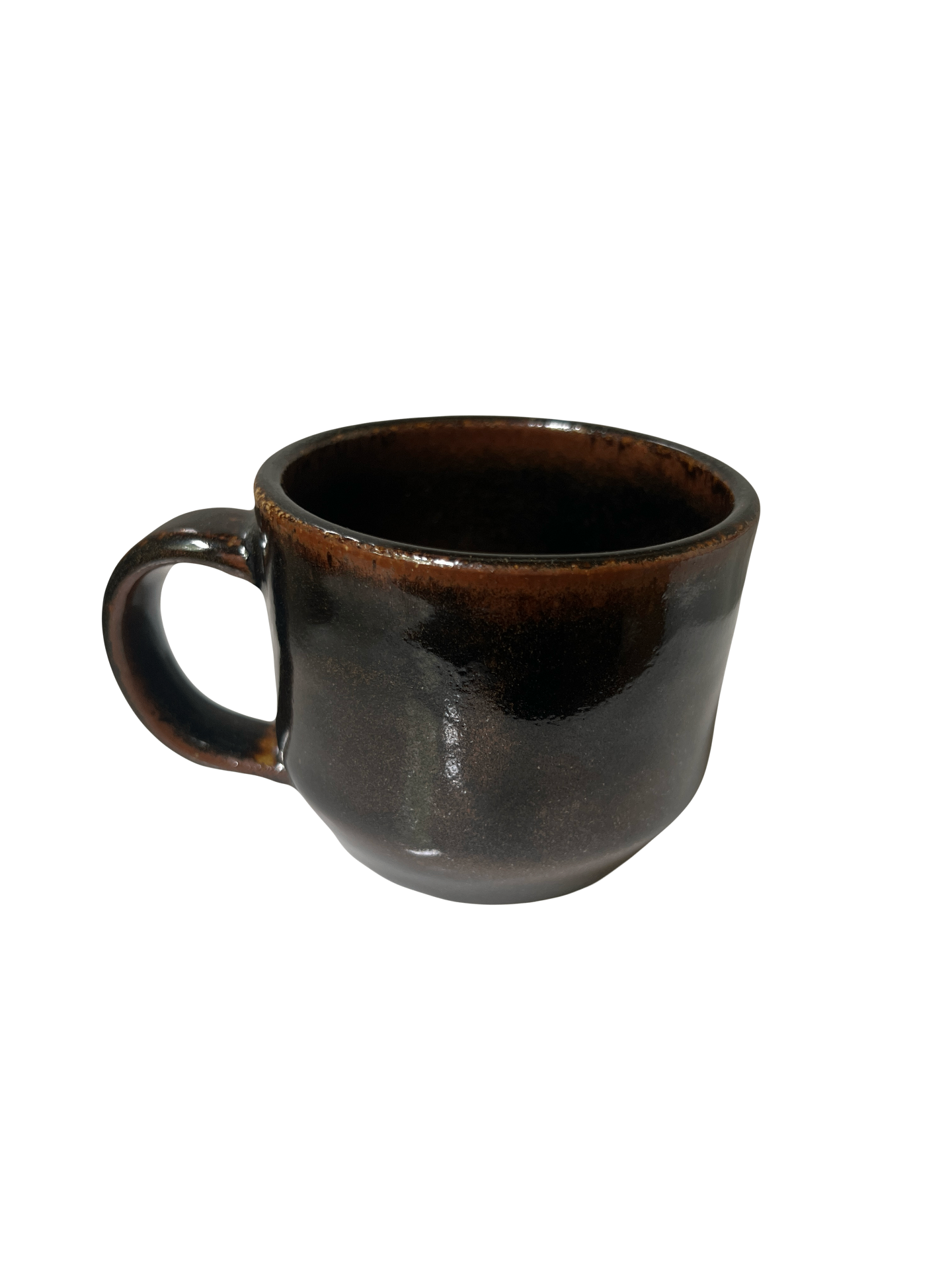 Ceramic Wood Fired Mug - Black #1