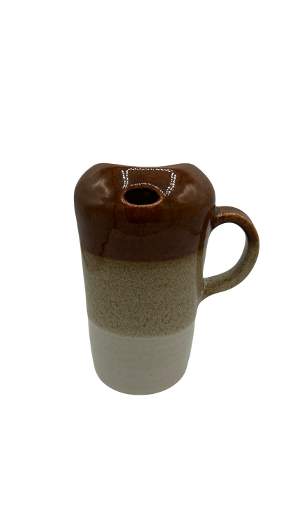 Brown Ceramic Sip Mug