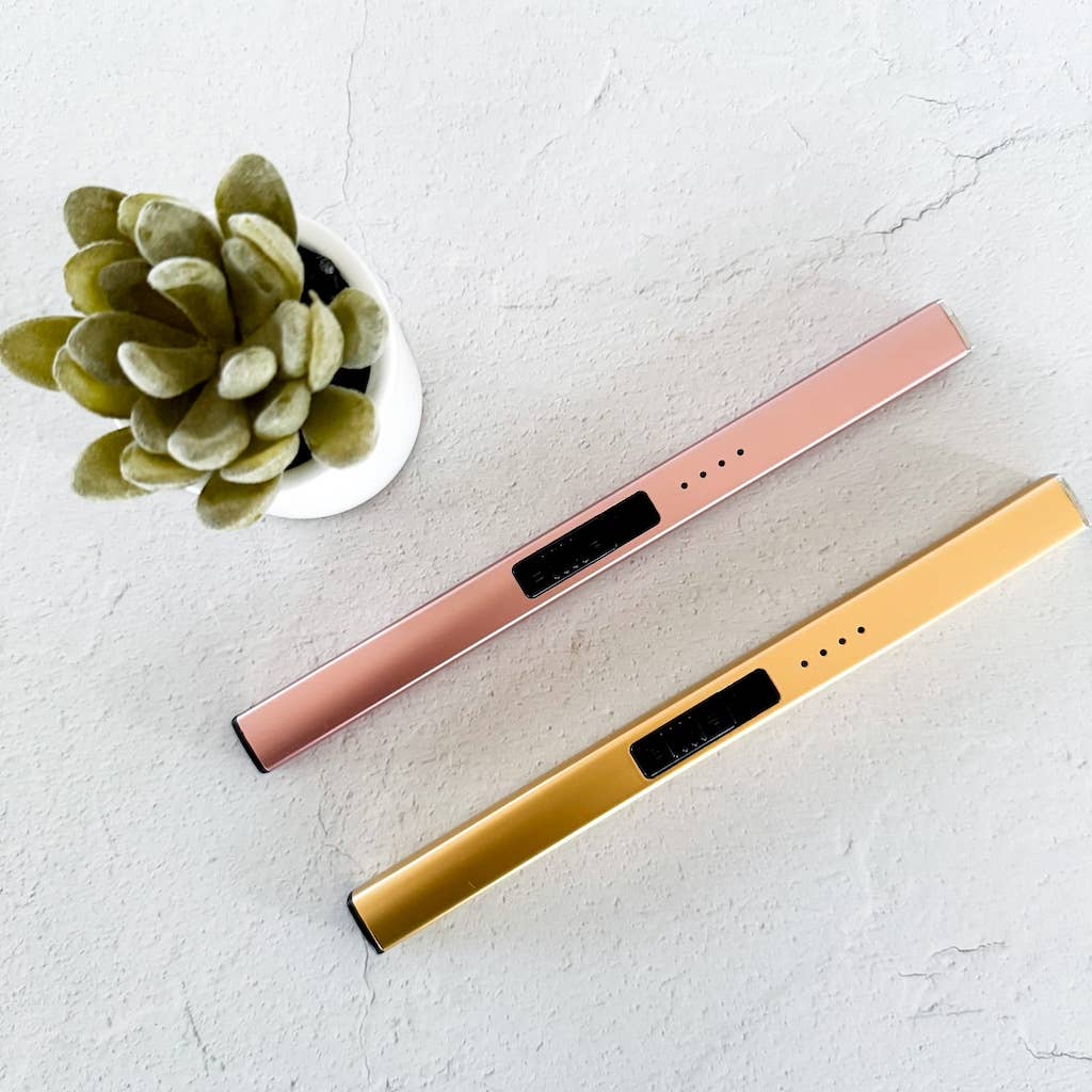 USB Eco Candle Lighter: Gold