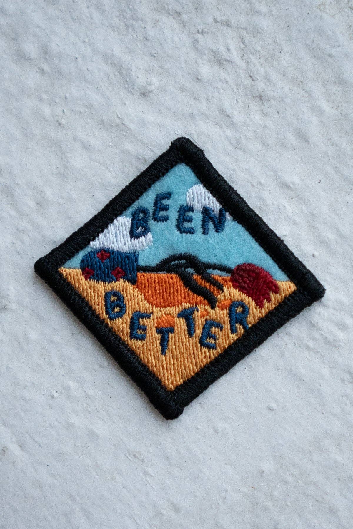 Been Better (Vase) - Tiny Felt Sticky Patch