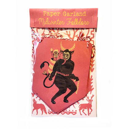 Midwinter Folklore Paper Garland 