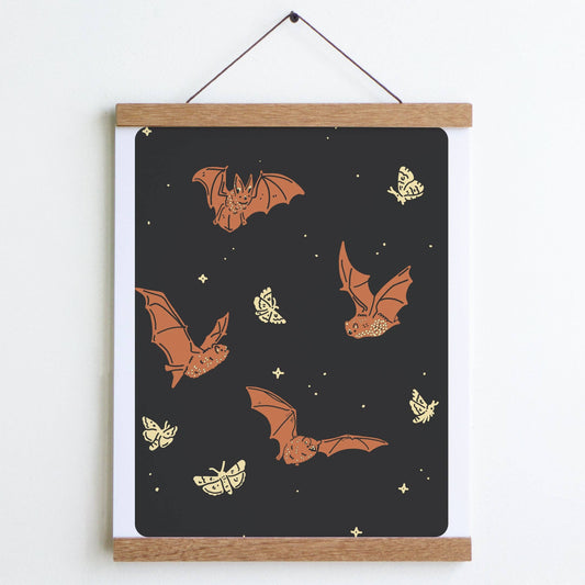 Echolocation Print: Pepper  Large - 12" x 18"