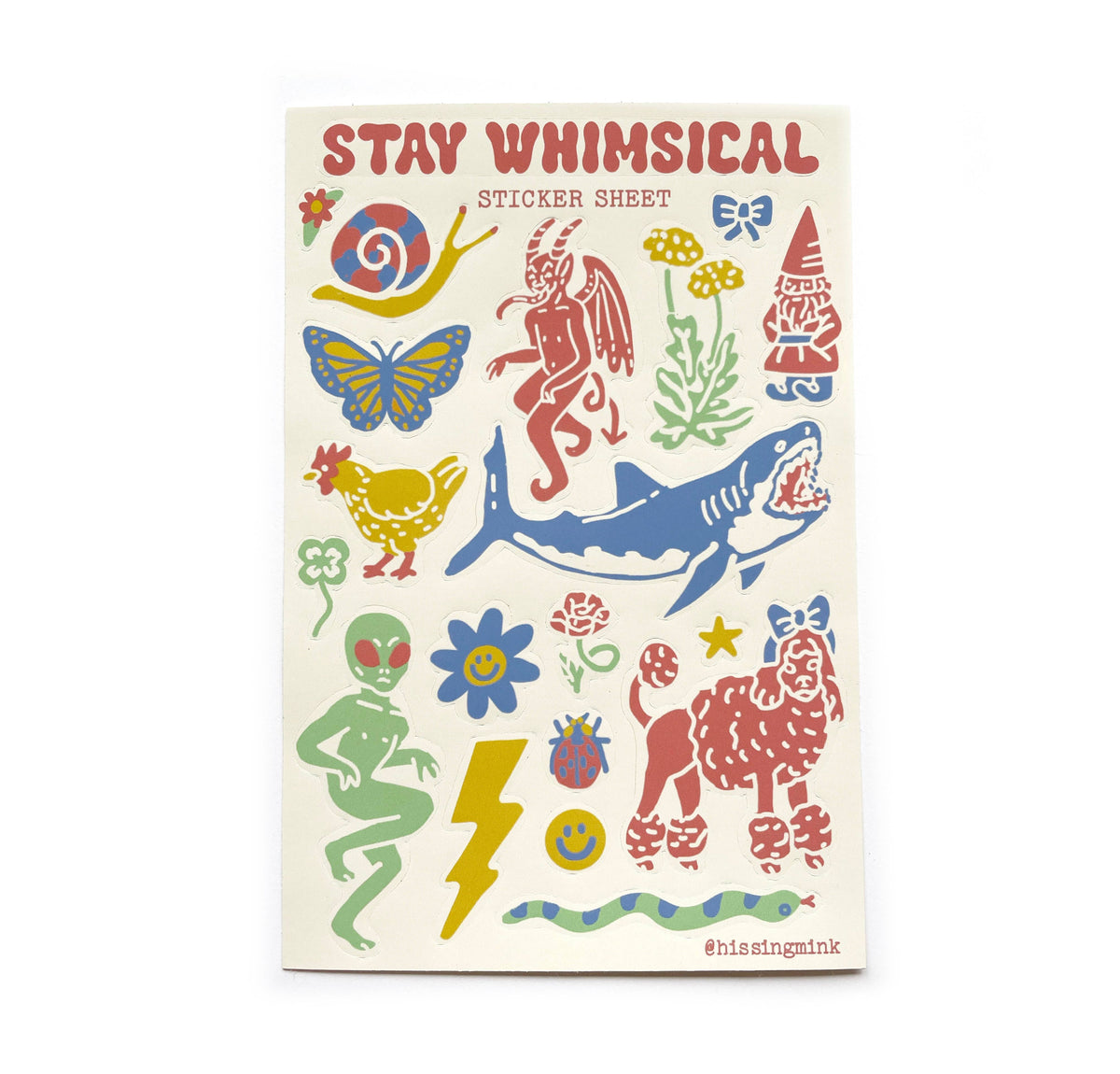 Whimsy Sticker Printable Whimsical Sticker Sheet – Re:Plenish