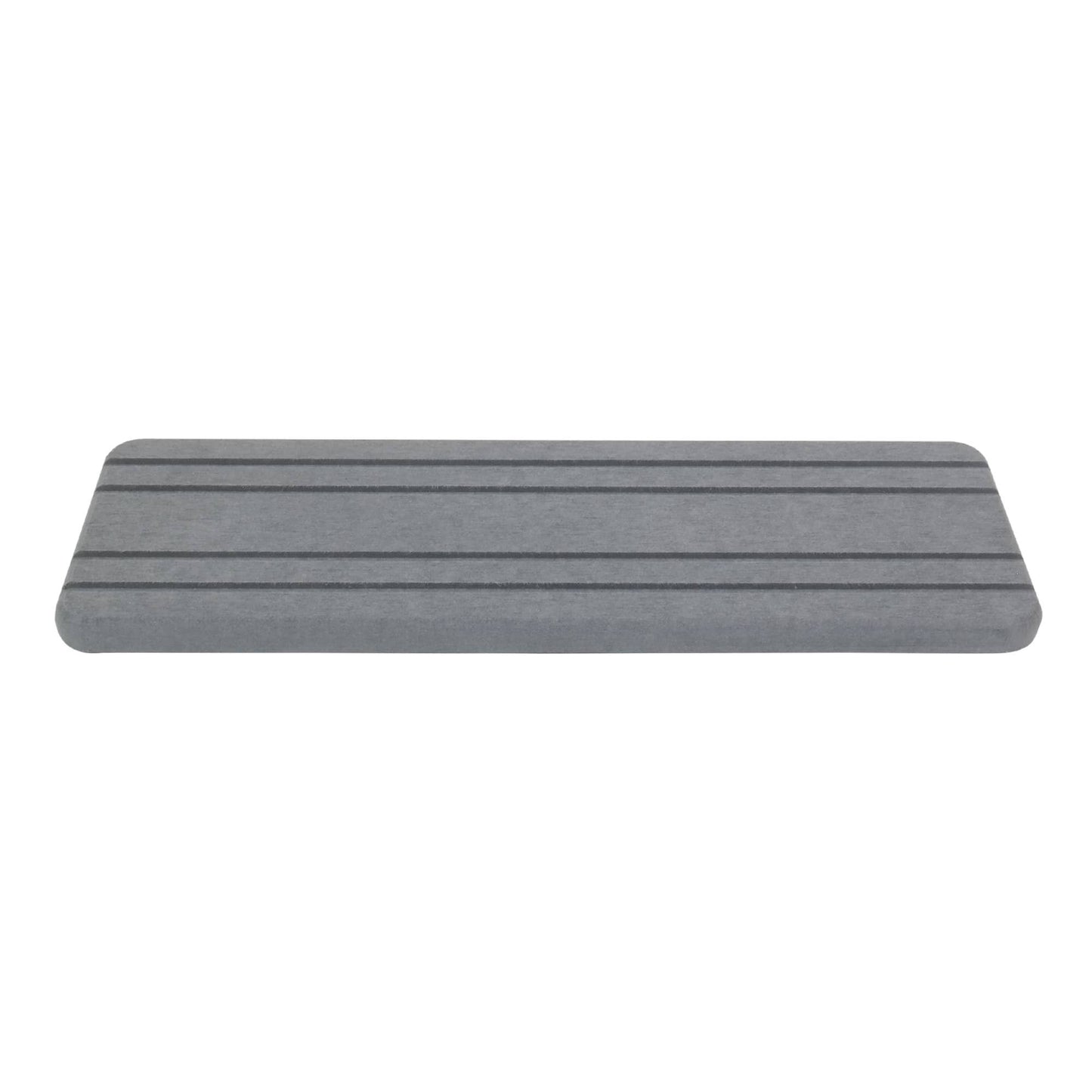 Diatomaceous Earth Bottle Tray: Stone Gray