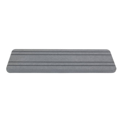 Diatomaceous Earth Bottle Tray: Stone Gray