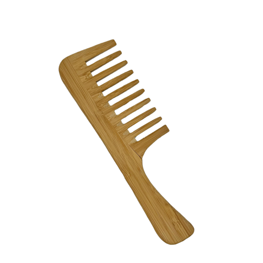 Bamboo Detangling Wide Tooth Comb