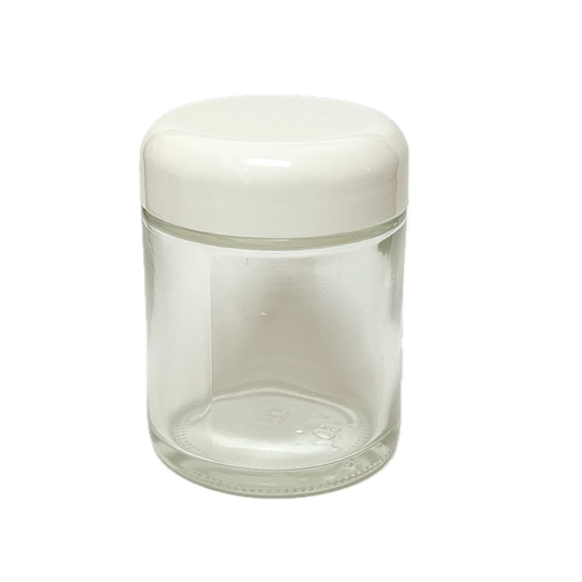 2oz Clear Glass Jar