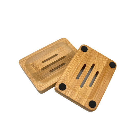 Wooden Rectangle Soap Dish