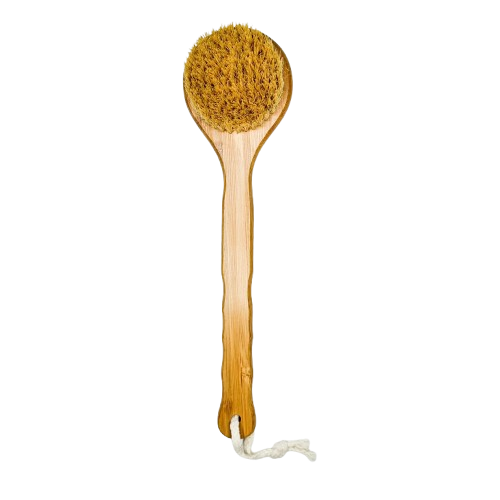 Long Handle Bamboo Dry Body Brush