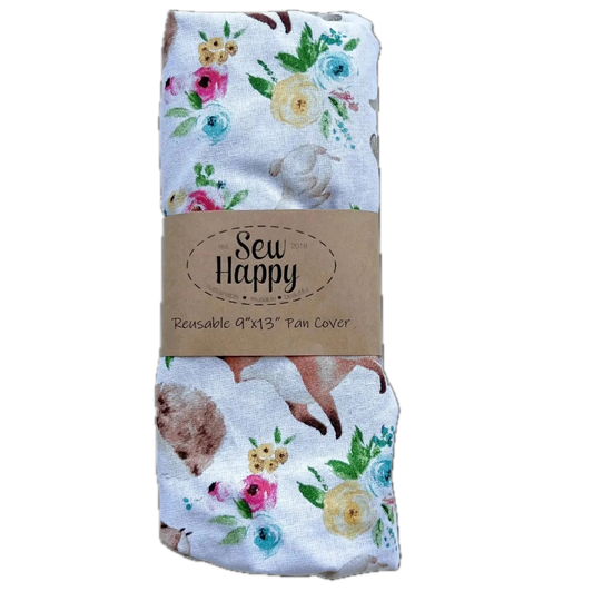 Reusable 9" x 13" Pan Cover - Critters