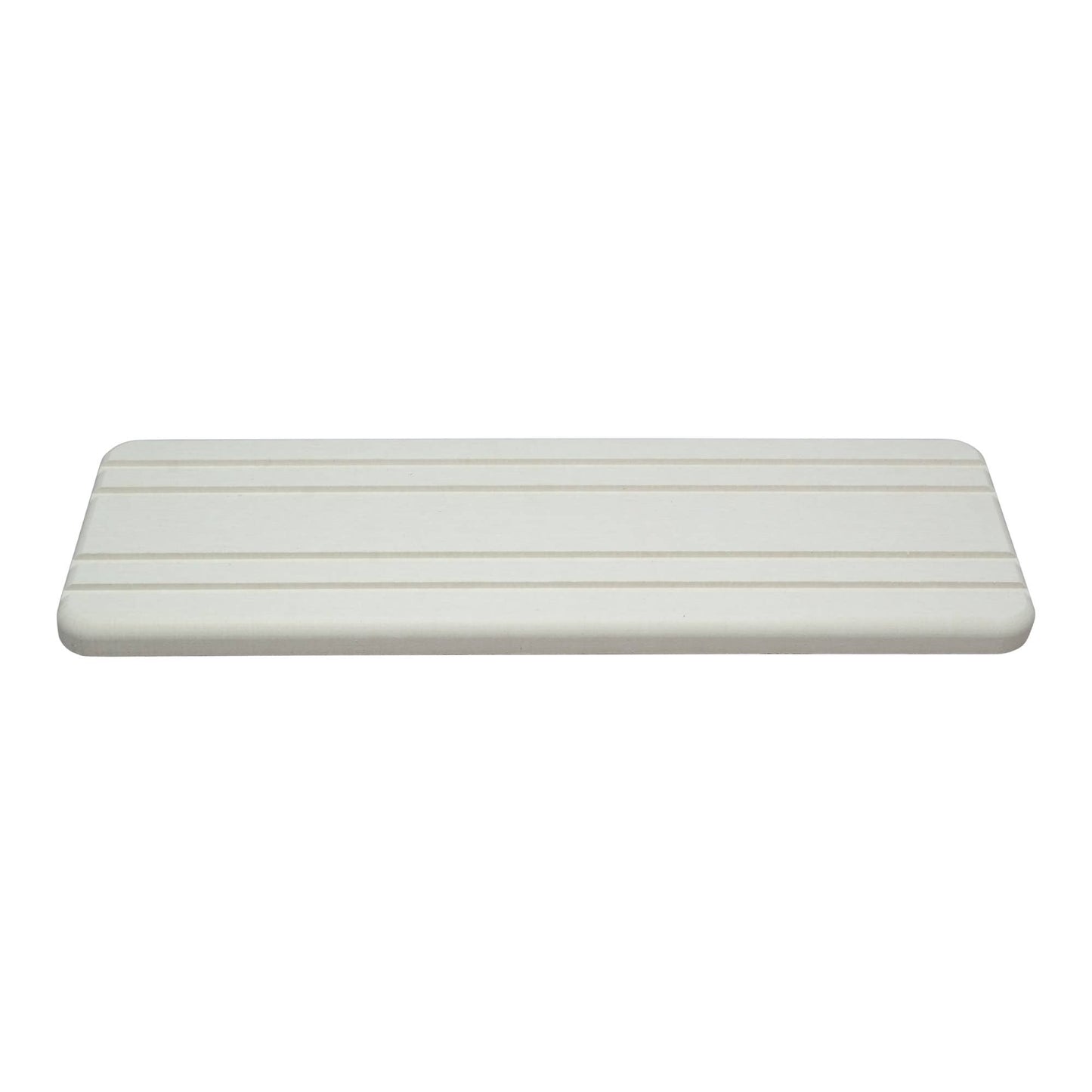 Diatomaceous Earth Bottle Tray: White