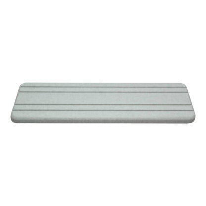 Diatomaceous Earth Bottle Tray: White
